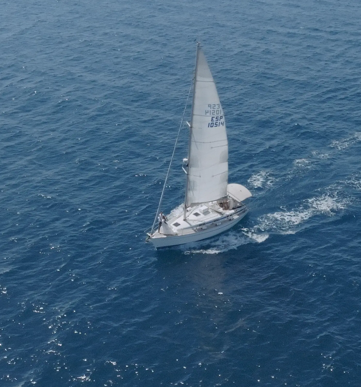 Sailboat elopement Dominick