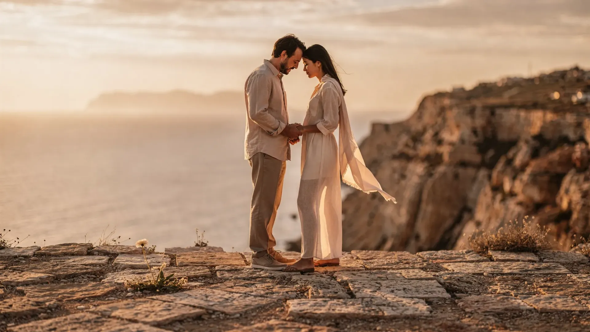Elopement Photographer Gran Alacant: Clifftop Sea Air Films