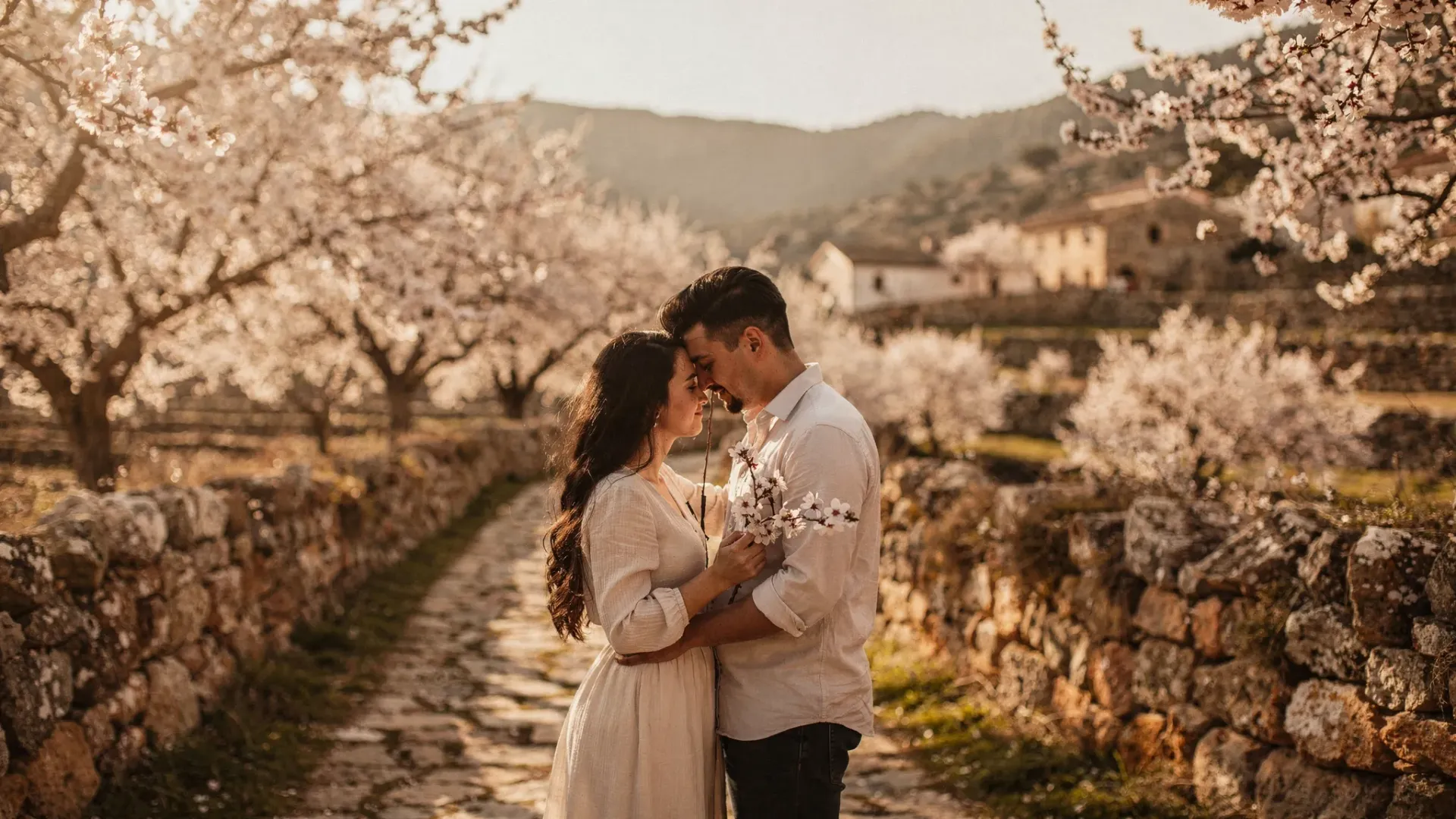Elopement Planner Benirrama: Almond Blossoms and Quiet