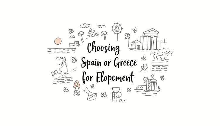 How to Choose Between Spain and Greece for Your Elopement Wedding